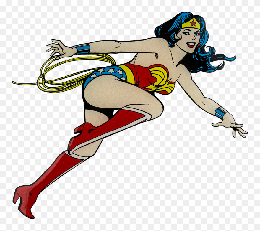 Wonder Woman Png Clipart - Cartoon Wonder Woman Transparent Background