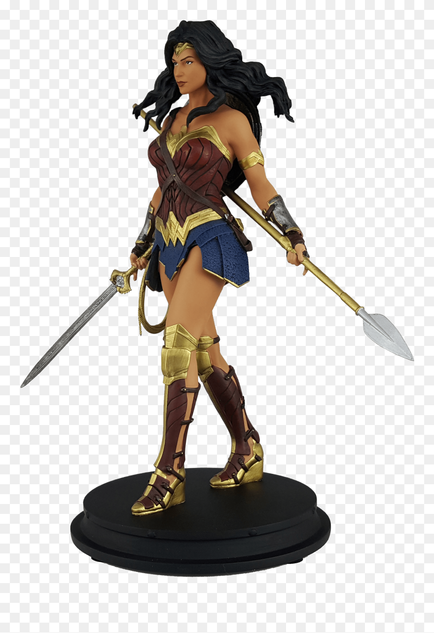 Wonder Woman Movie Statue, Based Off The Film"s Scans - Mulher Maravilha De Brinquedo Clipart