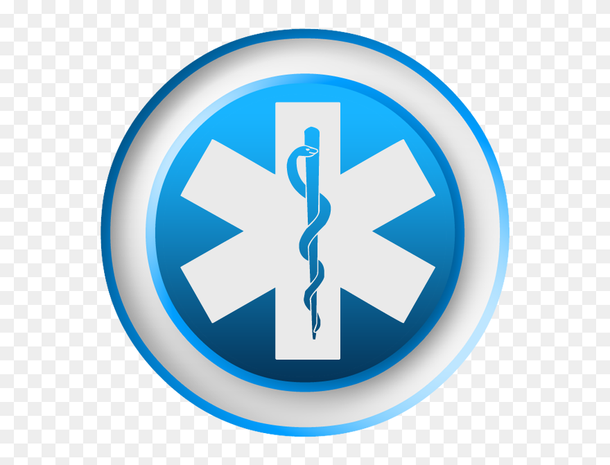 Blue Medical Cliparts - Hospital Symbol - Png Download