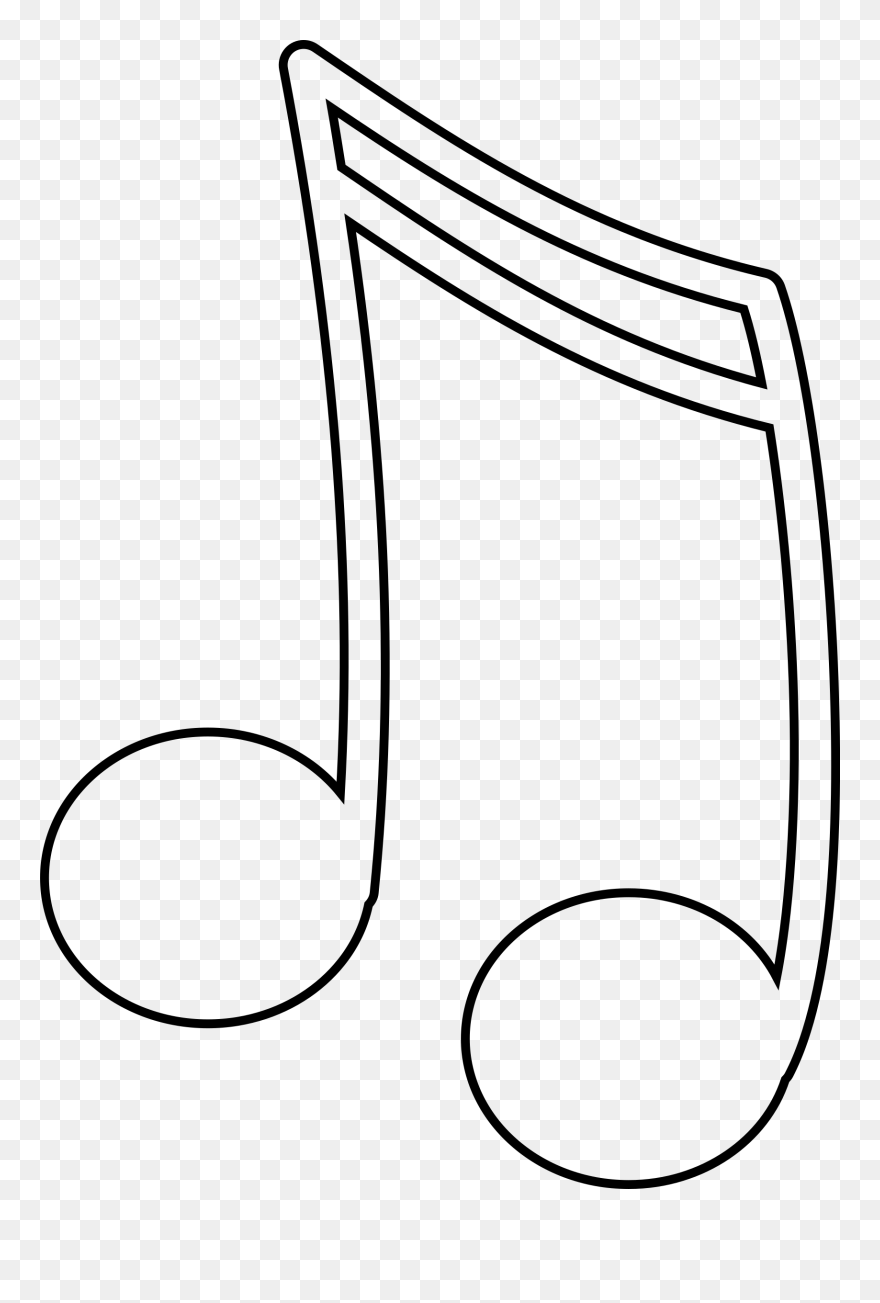 Music Notes Png White, Picture - Clipart White Music Note Transparent Png