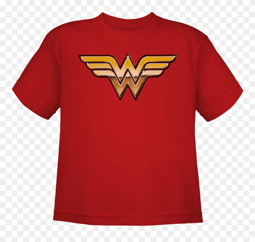 Kids Wonder Woman Logo T-shirt - Dallas Museum Of Art Clipart