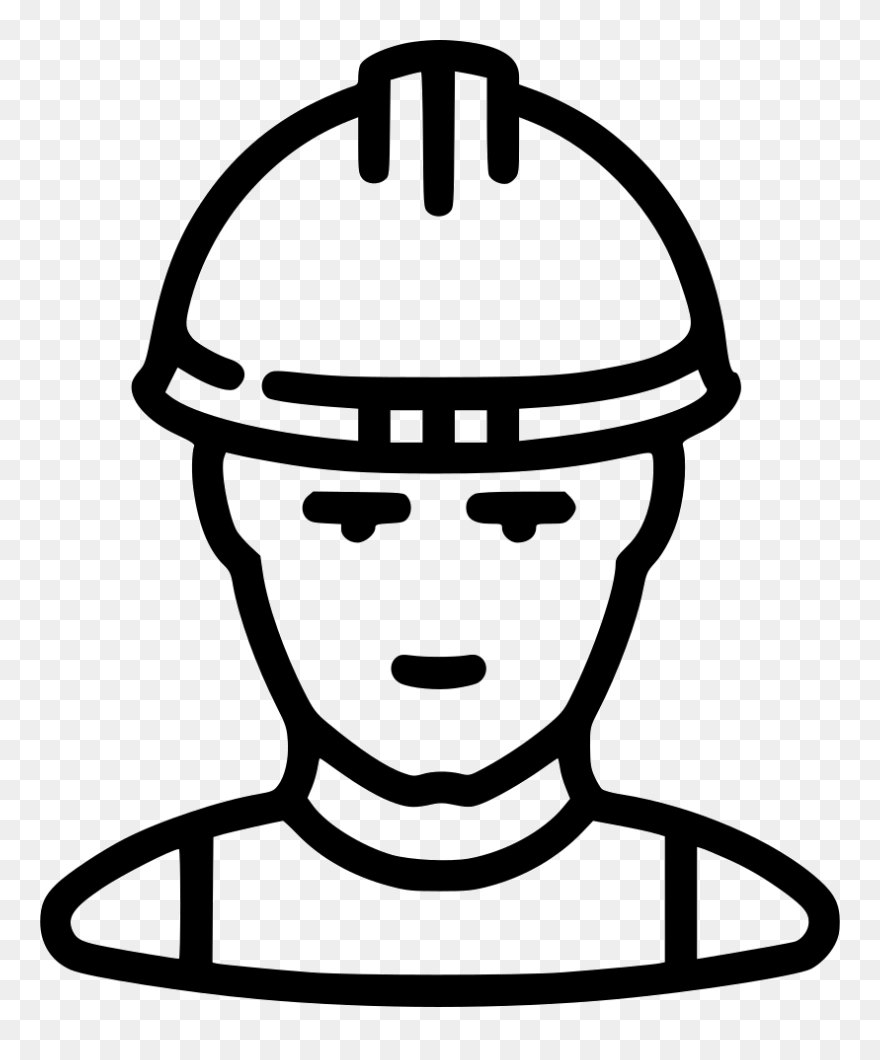 Working Builder Industrial Man Human Avatar Comments - Human Icon Avatar Download Clipart
