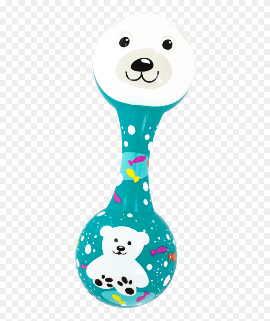 Rattle Clipart Pink - Maraca - Png Download