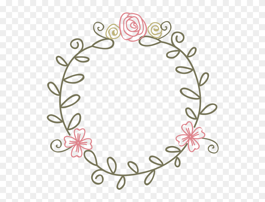 Rustic Wreath Png Design Element - Circle Clipart