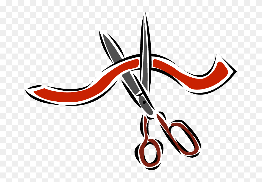 Ribbon Cutting Clipart