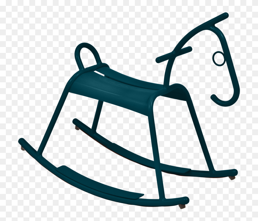 Transparent Rocking Chairs Clipart - Fermob Adada Rocking Horse Color: - Png Download