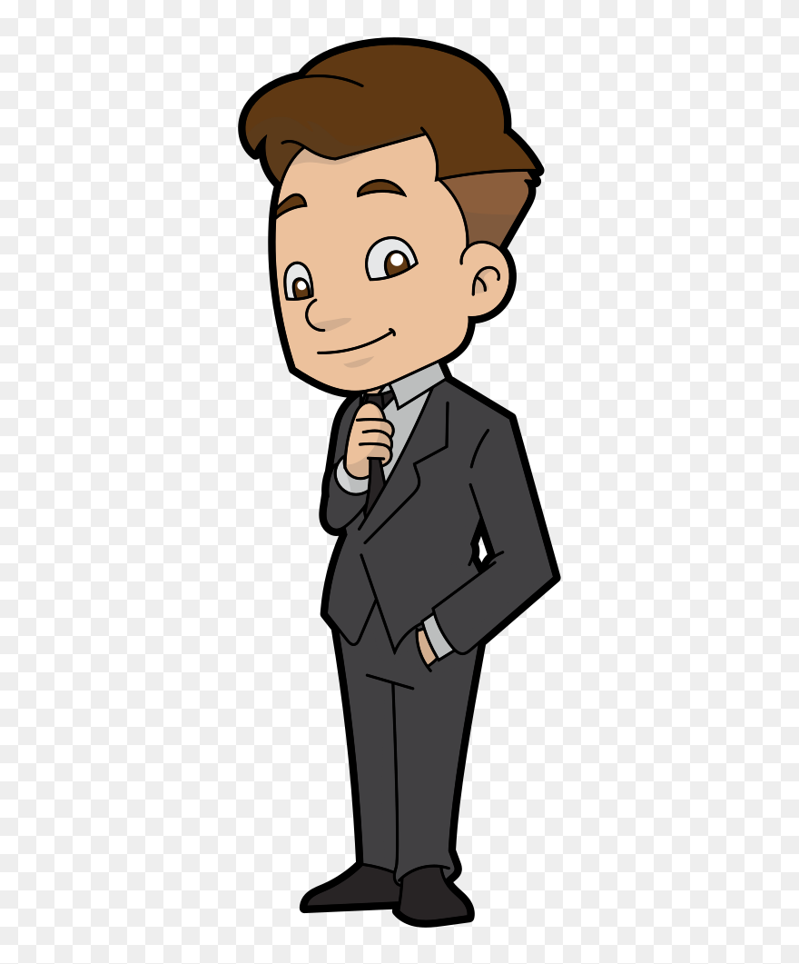 Animated Businessman Clipart
