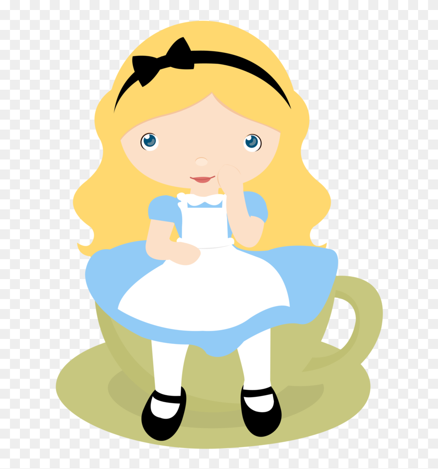 Images Of Alice In Wonderland Babies - Alice Cute Png Clipart
