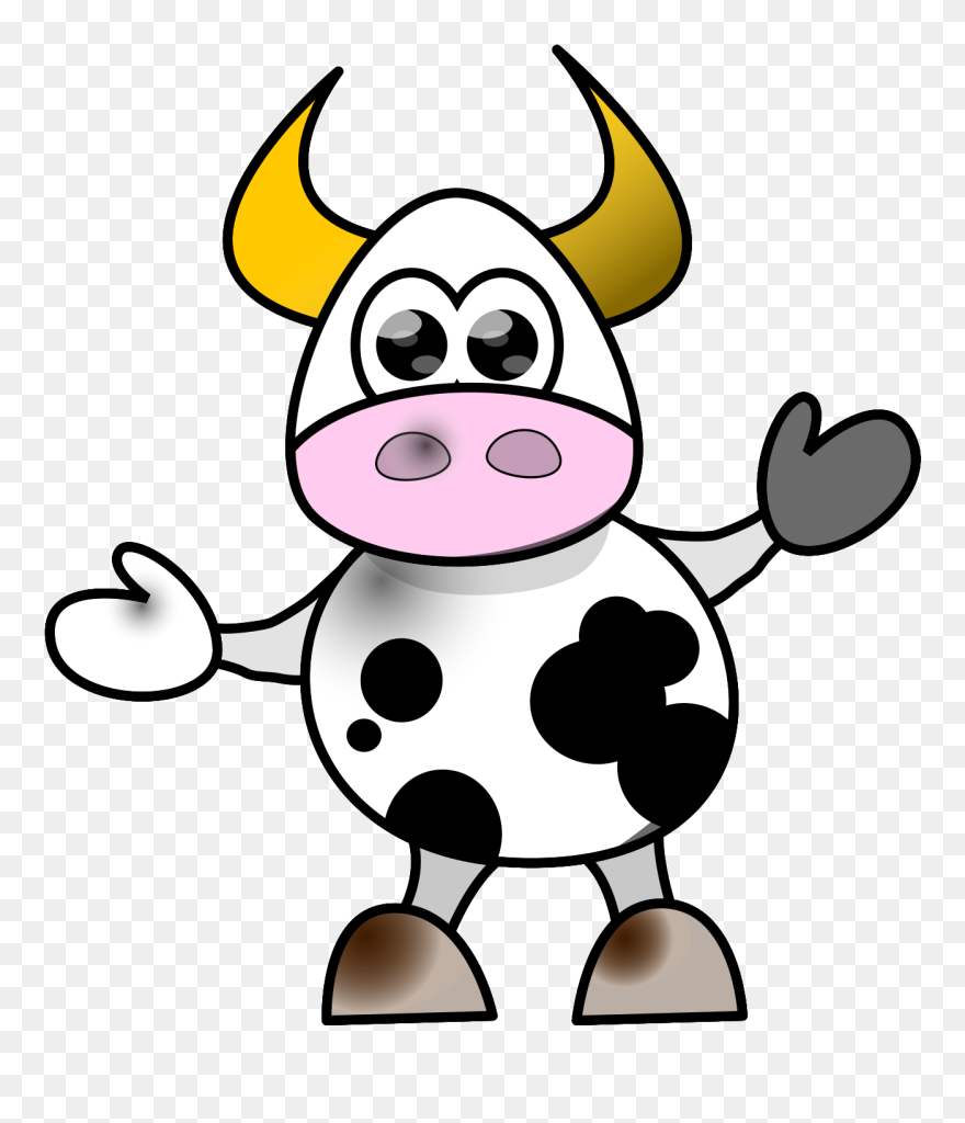 Cow Cartoon Clipart