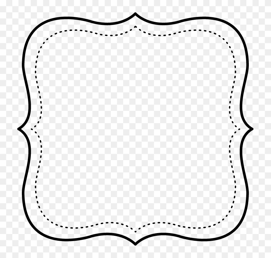 Marcos Blanco Y Negro Clipart