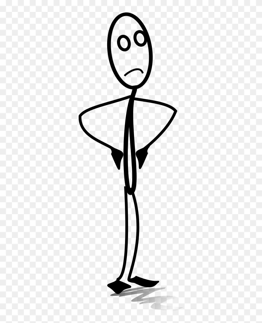 Angry Png Clip Art - Angry Cartoon Stick Figure Transparent Png