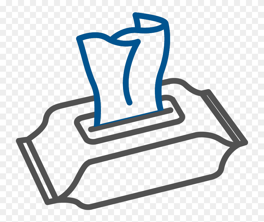 Baby Wet Wipes Clipart - Png Download