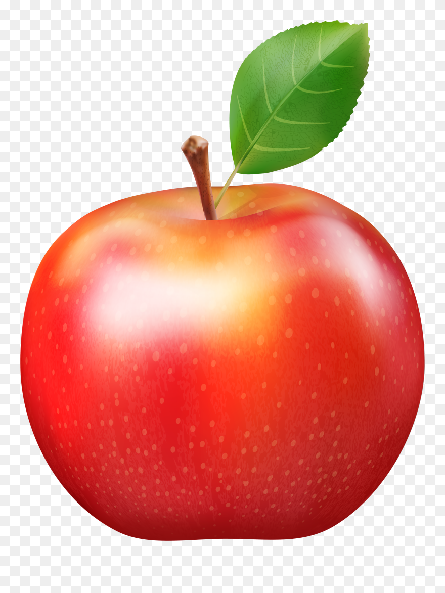 Fresh Red Apple Png Clip Art Image Transparent Png