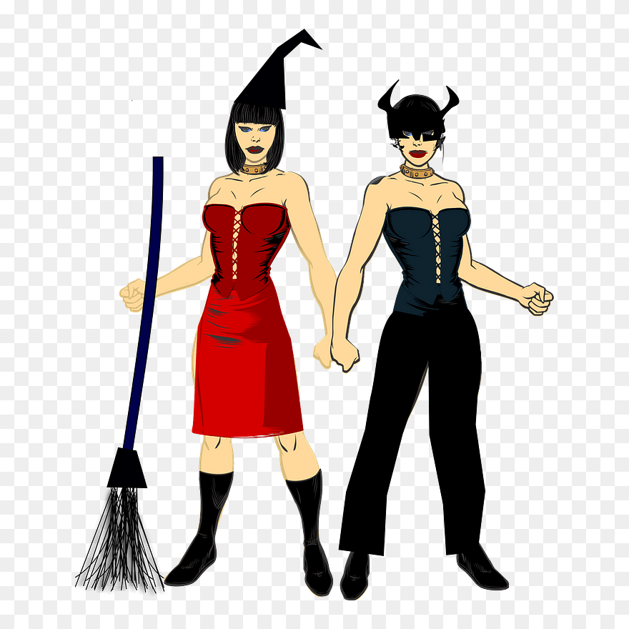 Halloween Costumes 2 Clipart - Portable Network Graphics - Png Download