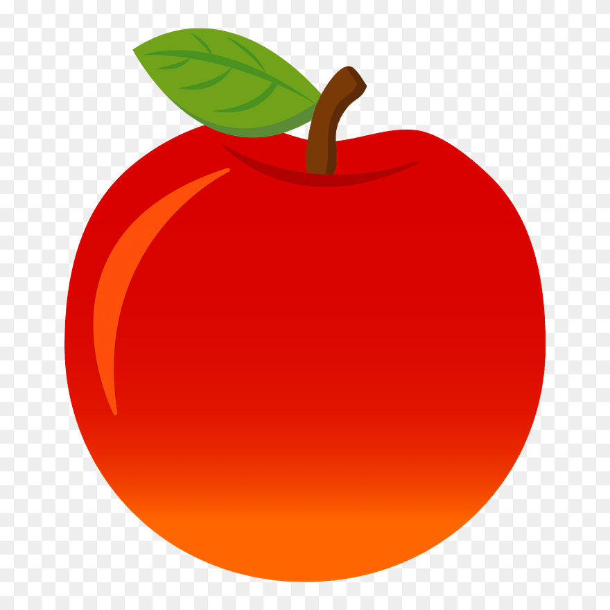Apple Fruits Food Clipart - Mcintosh - Png Download