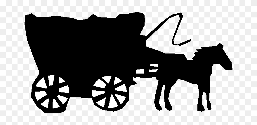 Horse Drawn Wagon Svg Clipart