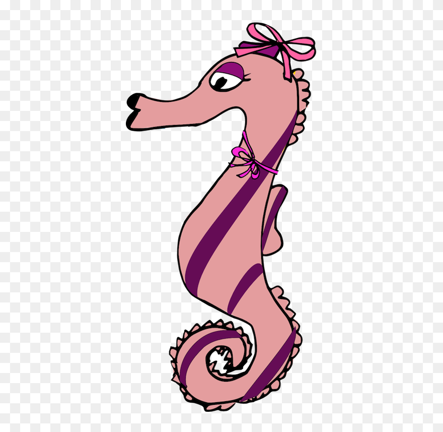 Image Of Sea Horse Clip Art Free Printable Seahorse - Clip Art - Png Download