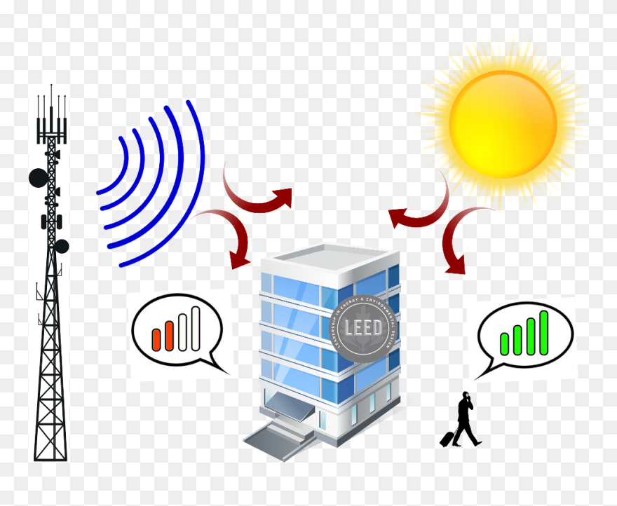 3d Office Building Png Clipart