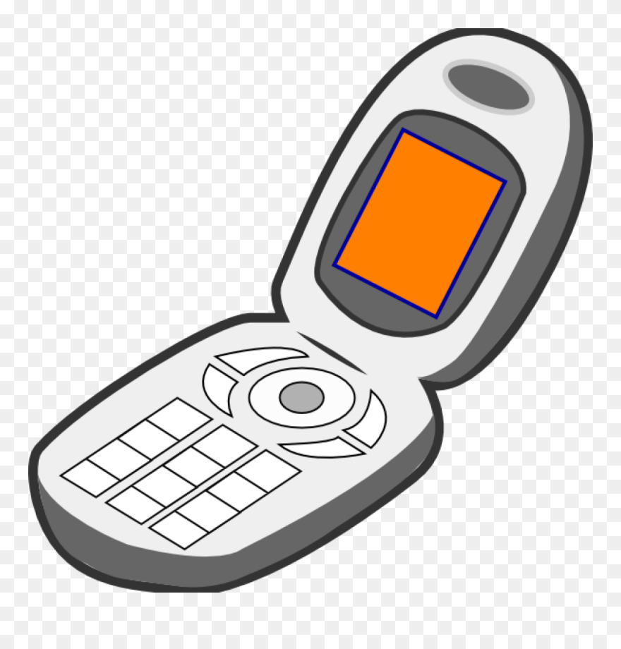 Cell Phone Clipart - Png Download