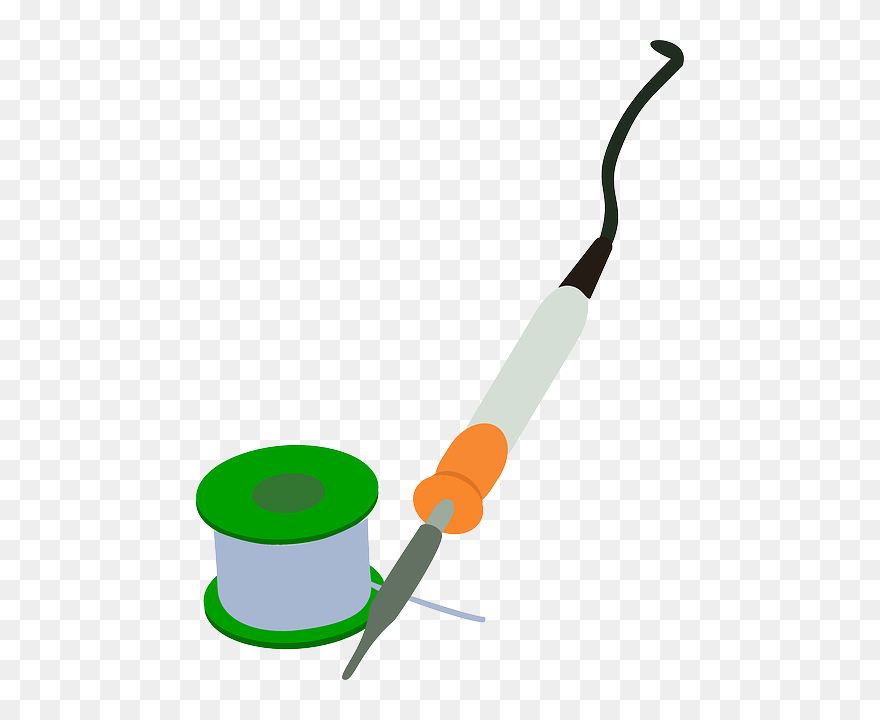 Electronic, Cartoon, Tool, Electric, Electronics, Iron - Soldering Iron Clip Art - Png Download