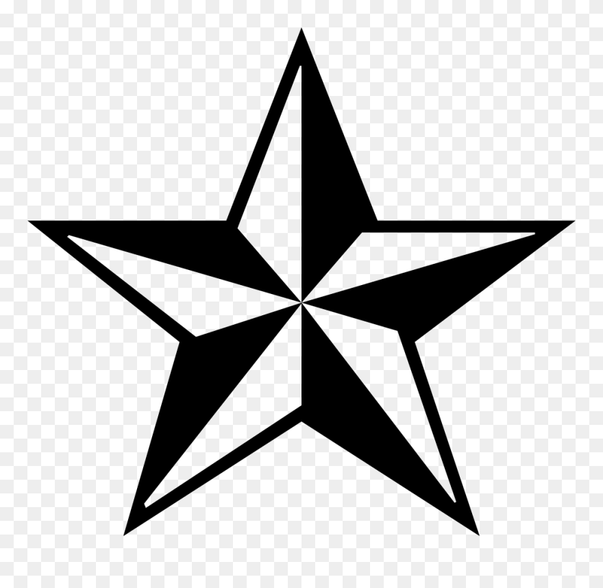 3d Black Star Png Icon Transparent Background Image Clipart