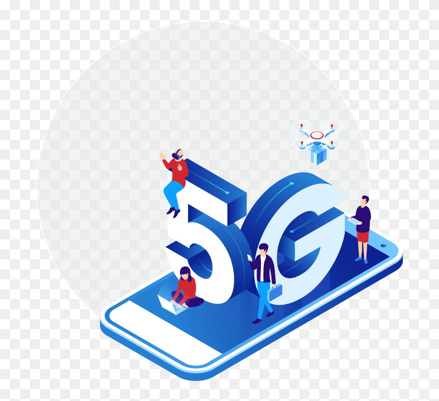 5g - 5g Network In India Clipart