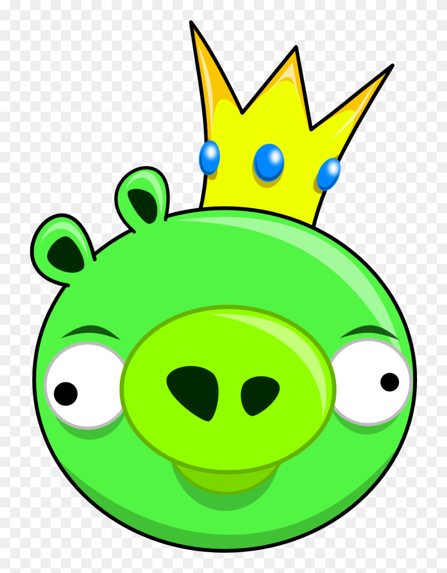 Graphic Transparent Download Angry Pigs Clipart - Angry Birds Pig Clipart - Png Download
