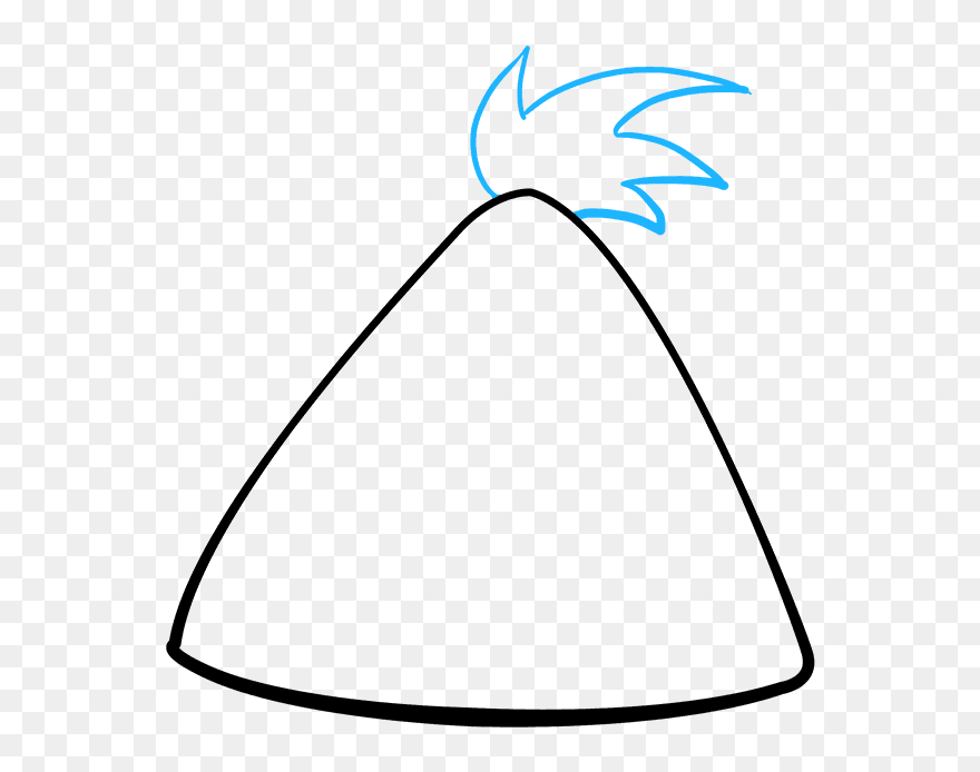 How To Draw Yellow Angry Bird - Yellow Angry Bird Drawing Clipart
