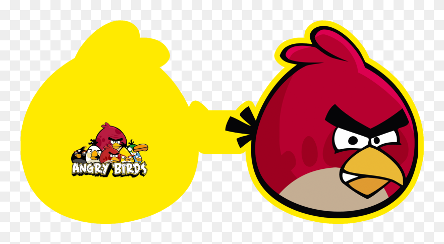 Red Angry Birds Characters Clipart
