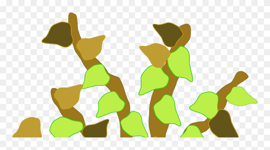 Tree With Leaves Falling Svg Clip Arts - Green Leaves Falling Cartoon - Png Download