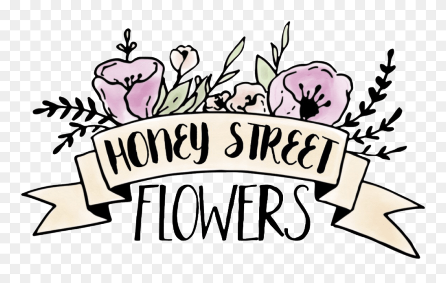 Transparent Vintage Honey Clipart - Honey Street Flowers - Png Download