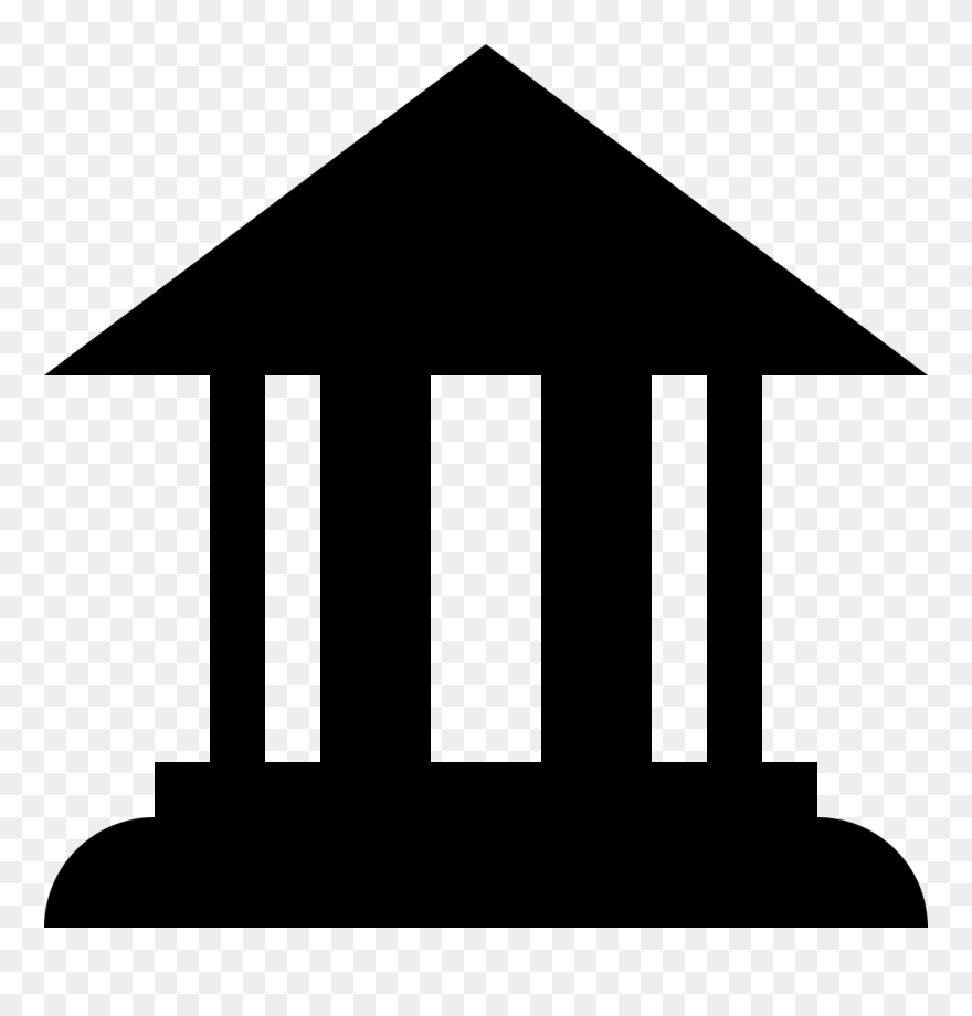 Column Clipart College Building - Historic Site Icon - Png Download