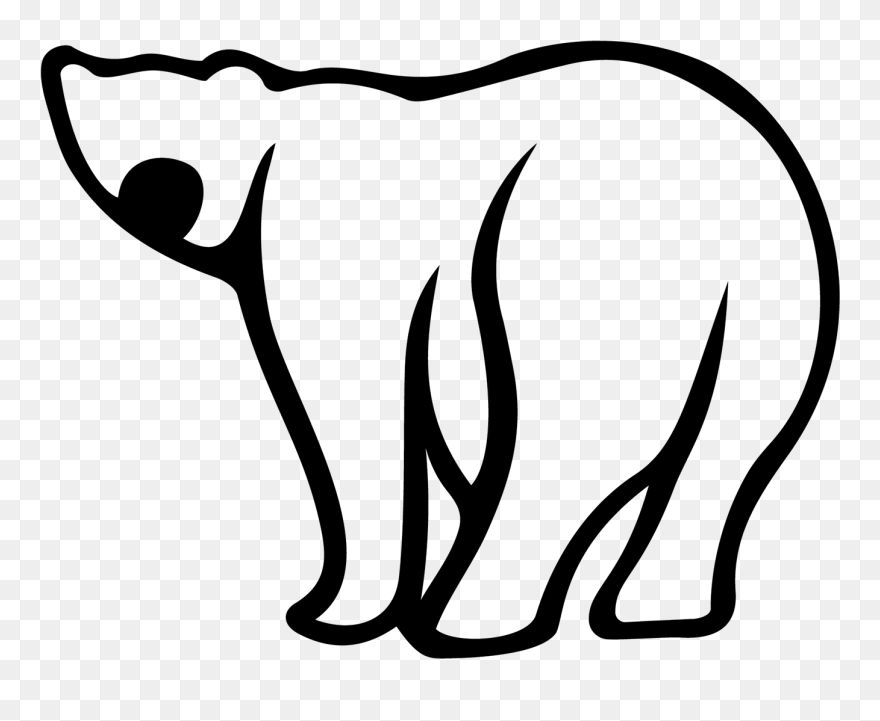 Polar Bear Icon // Gd Clipart