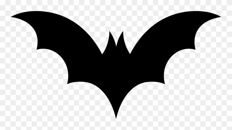 Cartoon Bat Silhouette Clipart