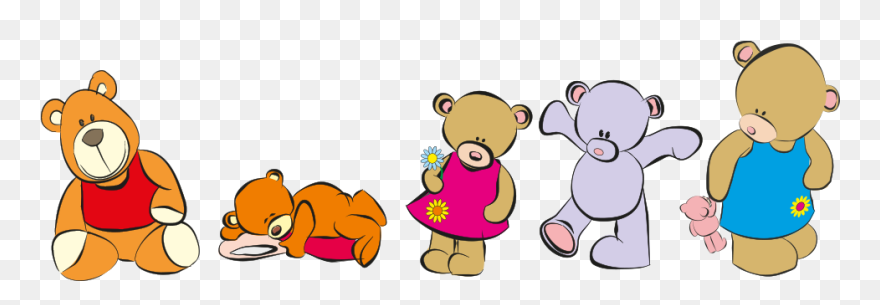Little Bears Day Nursery Logo - Cartoon Clipart