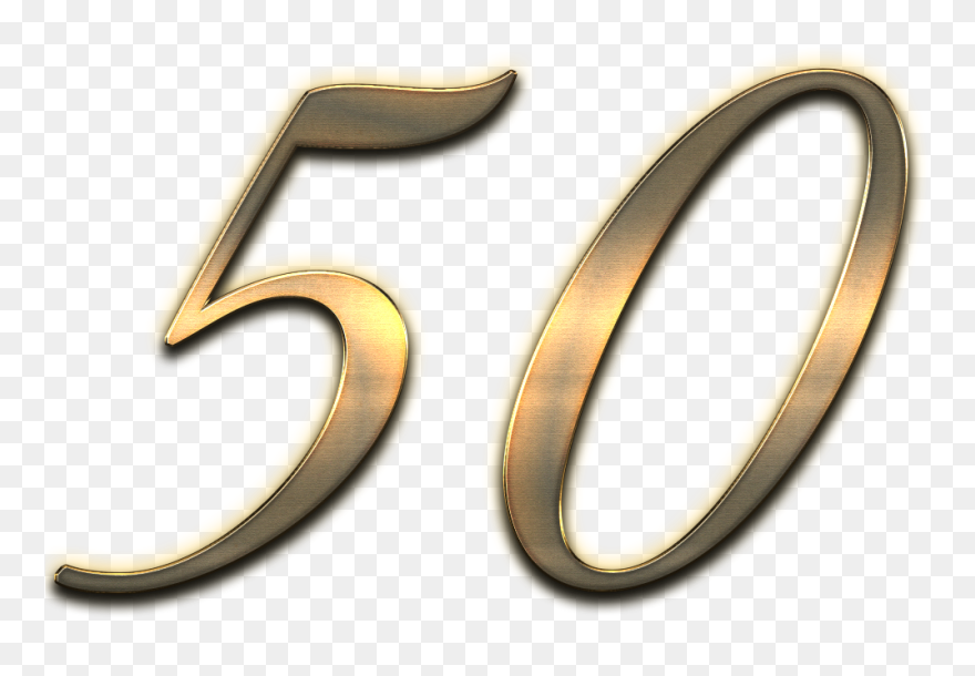 Transparent Number 50 Clipart - Number 50 Transparent Background - Png Download