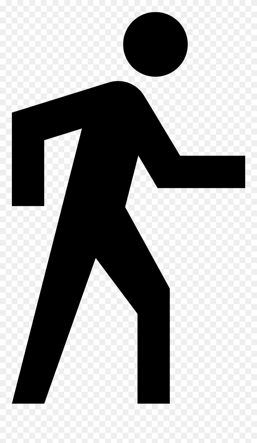Google Maps Walking Icon Clipart