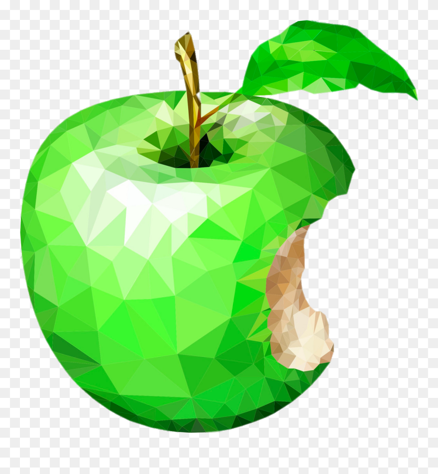 Granny Smith Apple Tree Clipart Clipart Freeuse Stock - Apple Bite Transparent Background - Png Download