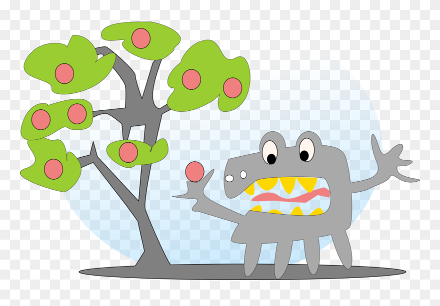 Human Behavior,art,organ - Monster Clip Art - Png Download