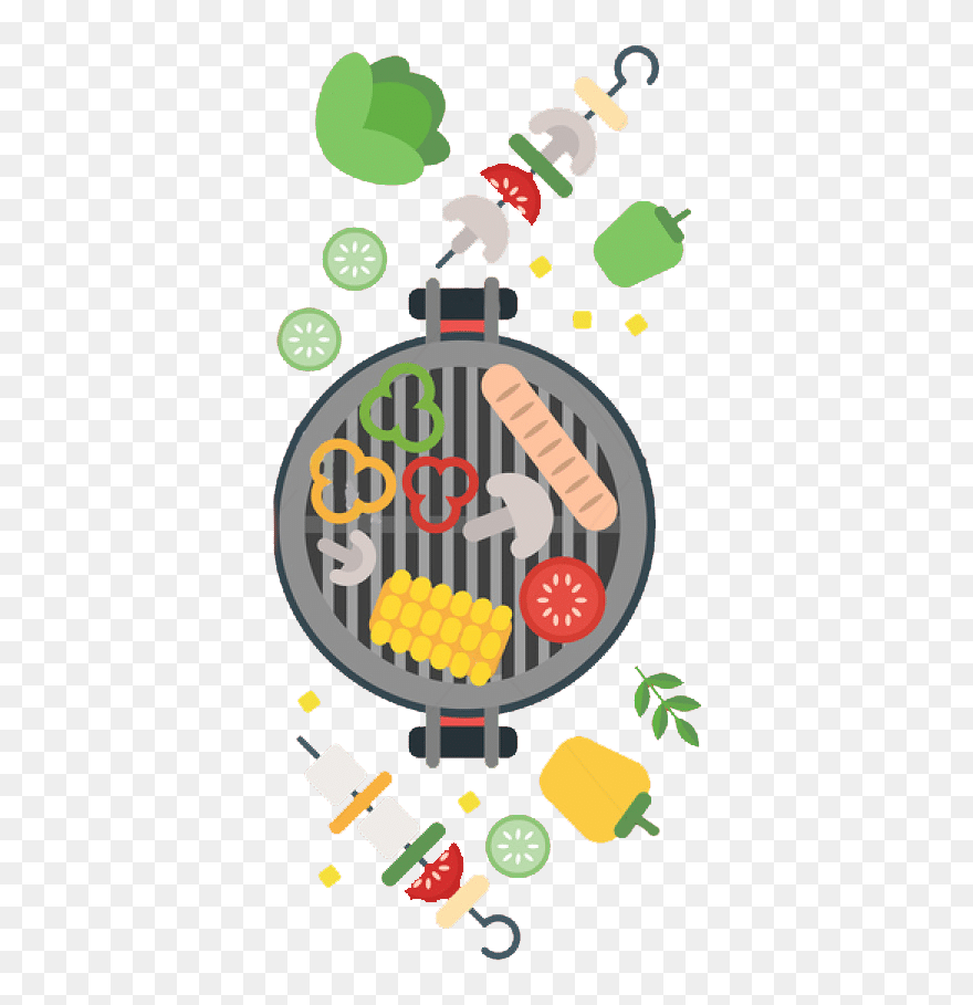 Explain Bbq Further - Illustration Clipart
