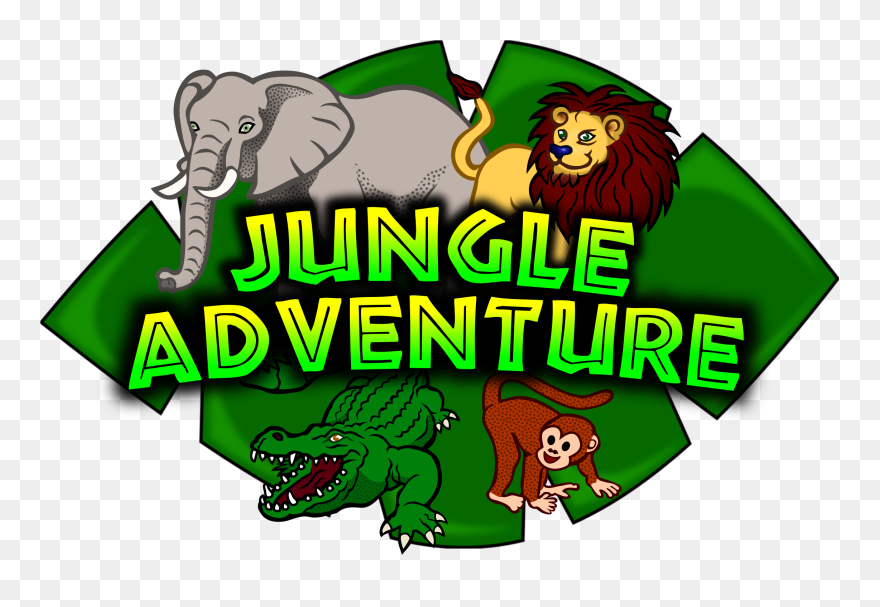 Jungle Adventure Kids Club Logo 2 Clip Arts - Jungle - Png Download