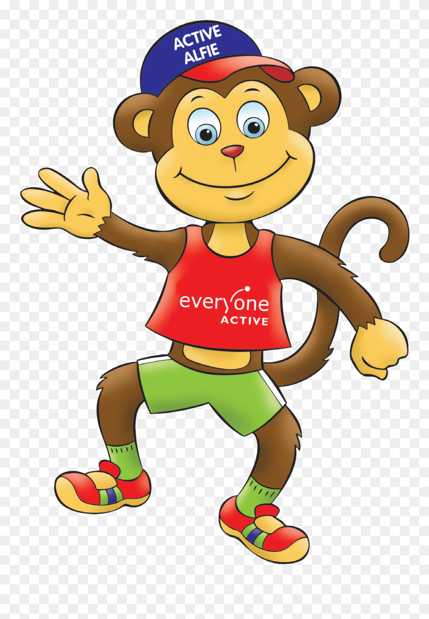 Active Alftie The Soft Play Monkey At Jolly Jungle - Active Clipart