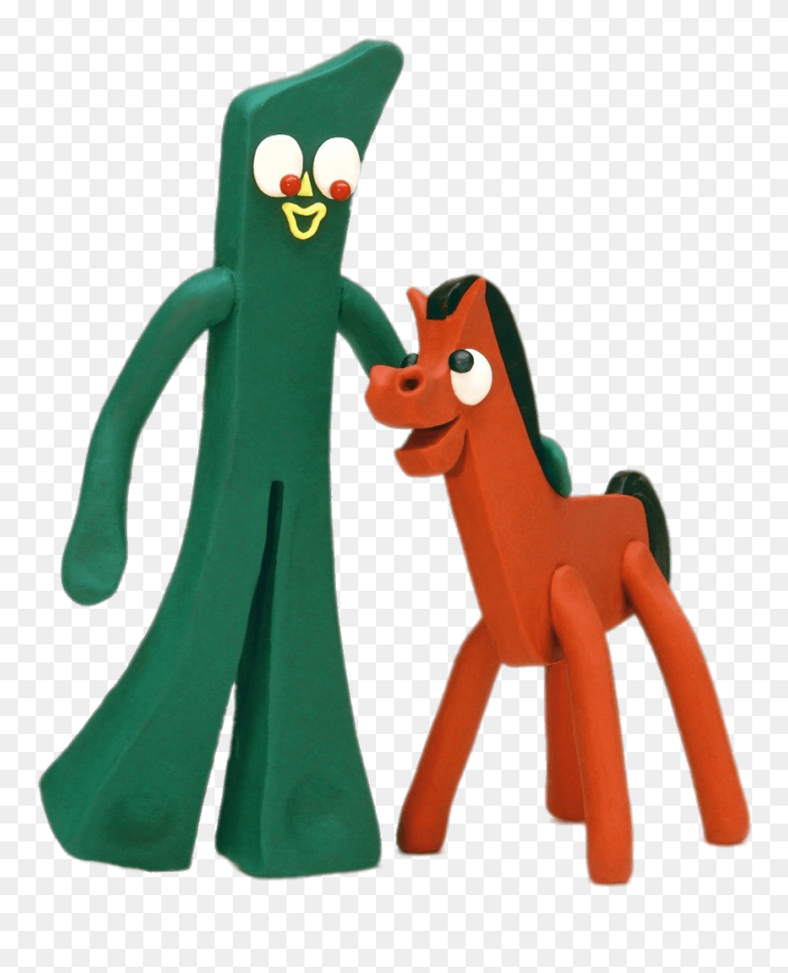 Gumby And Horse Pokey - Gumby Png Clipart