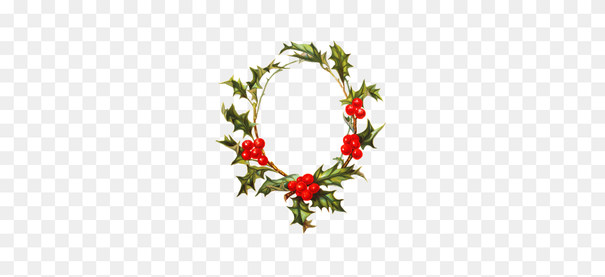 Flower Borders And Frames - Christmas Png Frame Clipart