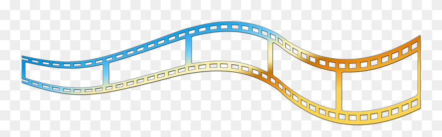 Colorful Film Strip Png Clipart