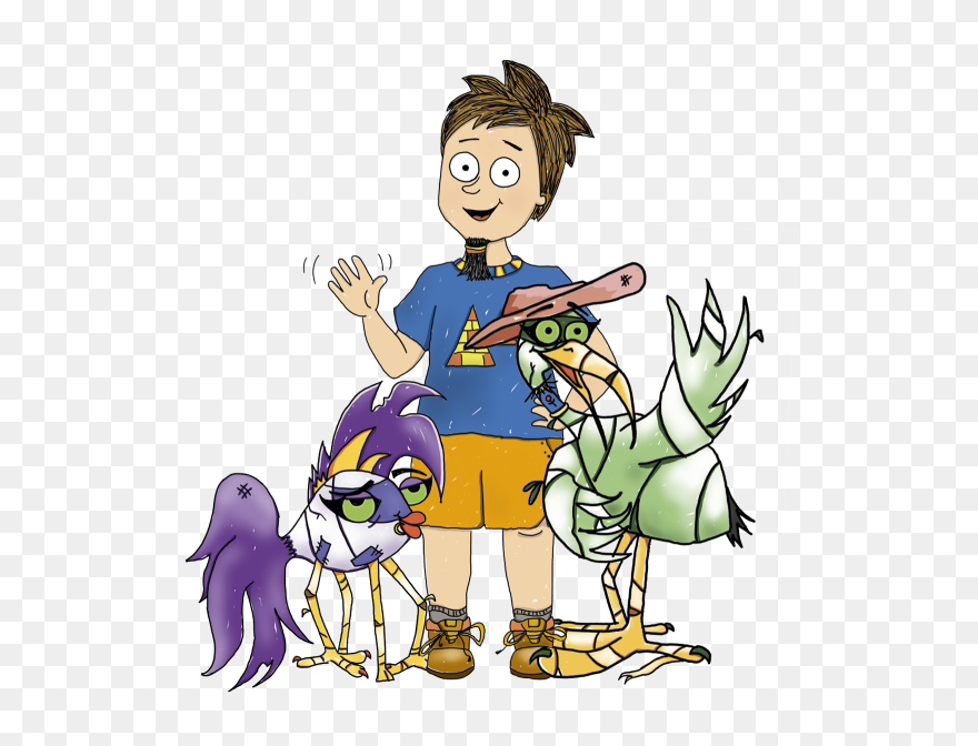 Bab Sharkey And The Animal Mummies Clipart