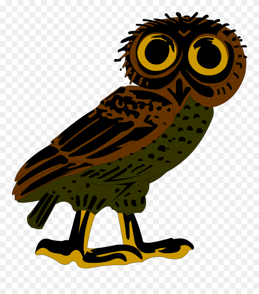Greek Mythology & Philosophy - Owl Clipart