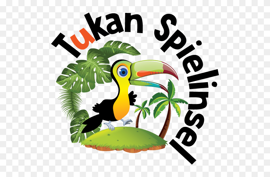 Tukan Spielinsel Clipart