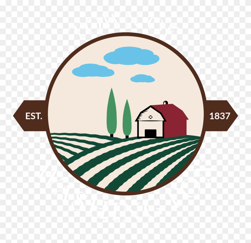Town Of Washington - Farm House Logo Clipart