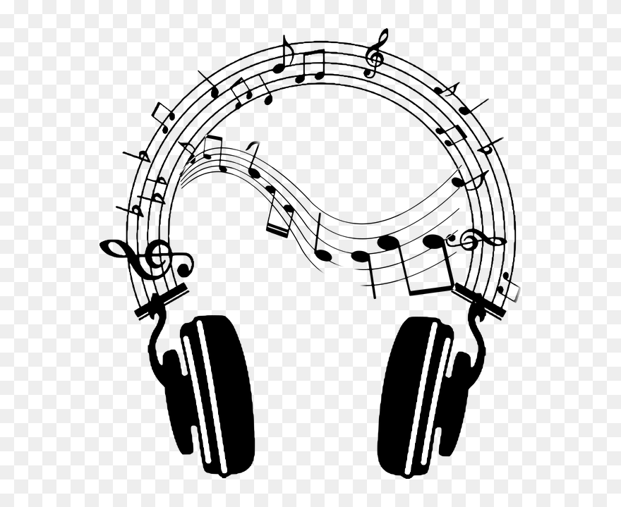 #freetoedit #auriculares #music #notas #notasmusicales - Note Music Art Png Clipart